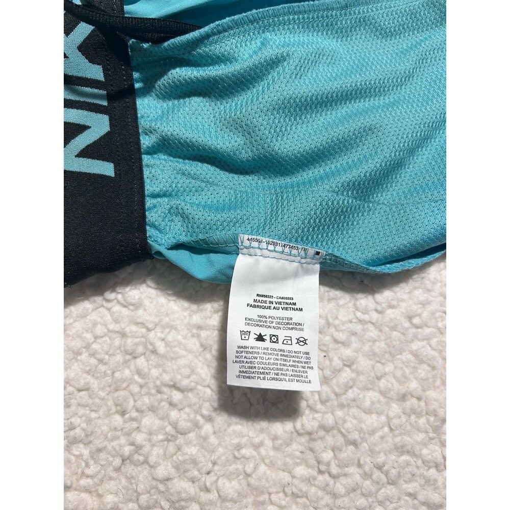 Nike Men's Swim Trunks Contend Volley Shorts Aqua Teal Size M CU4495-392 NWOT - Picture 6 of 11